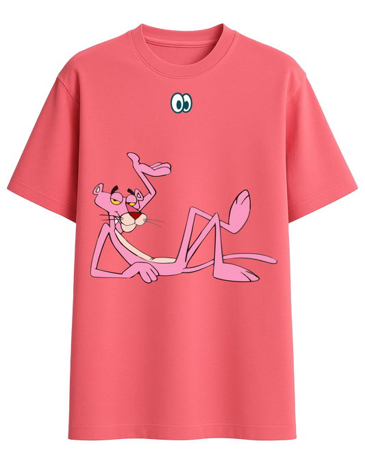 Rock the pink vibe with this iconic Panther tee!