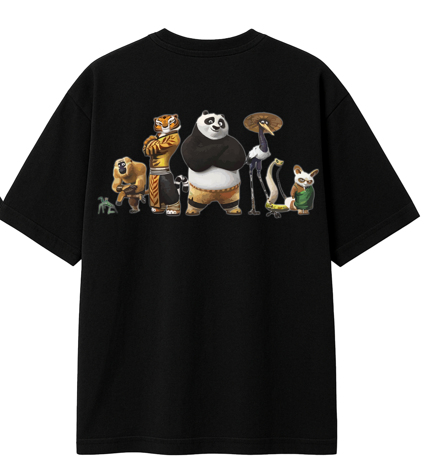 Comfy tee, kung fu energy