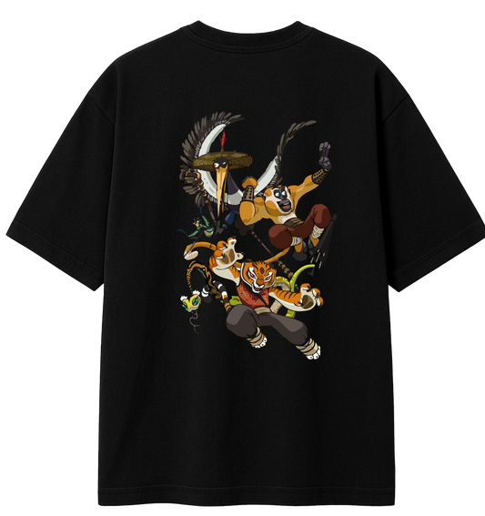 Comfy tee, kung fu energy