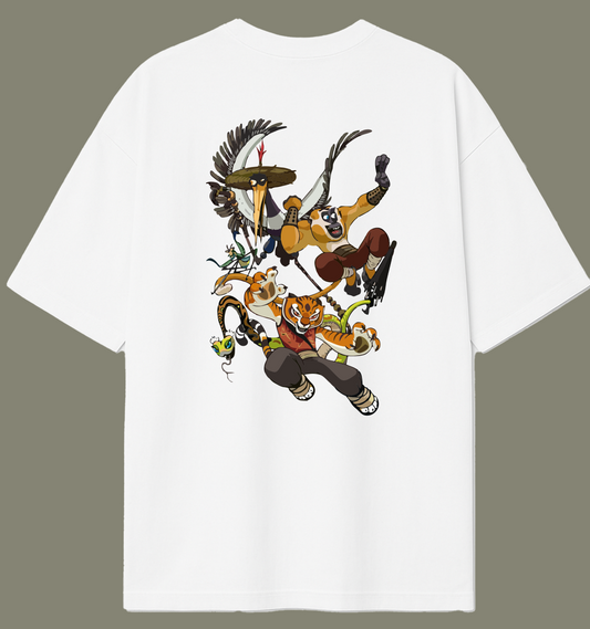 Comfy tee, kung fu energy