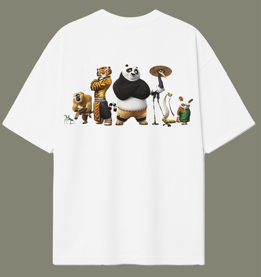 Comfy tee, kung fu energy